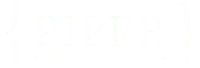 Piper Logo - White